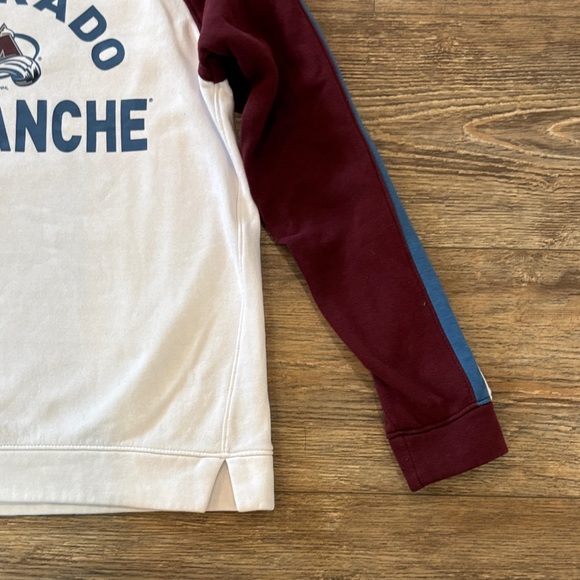 Colorado Avalanche Hockey Sweatshirt Women's Size Small Official NHL Product EUC - Picture 7 of 10